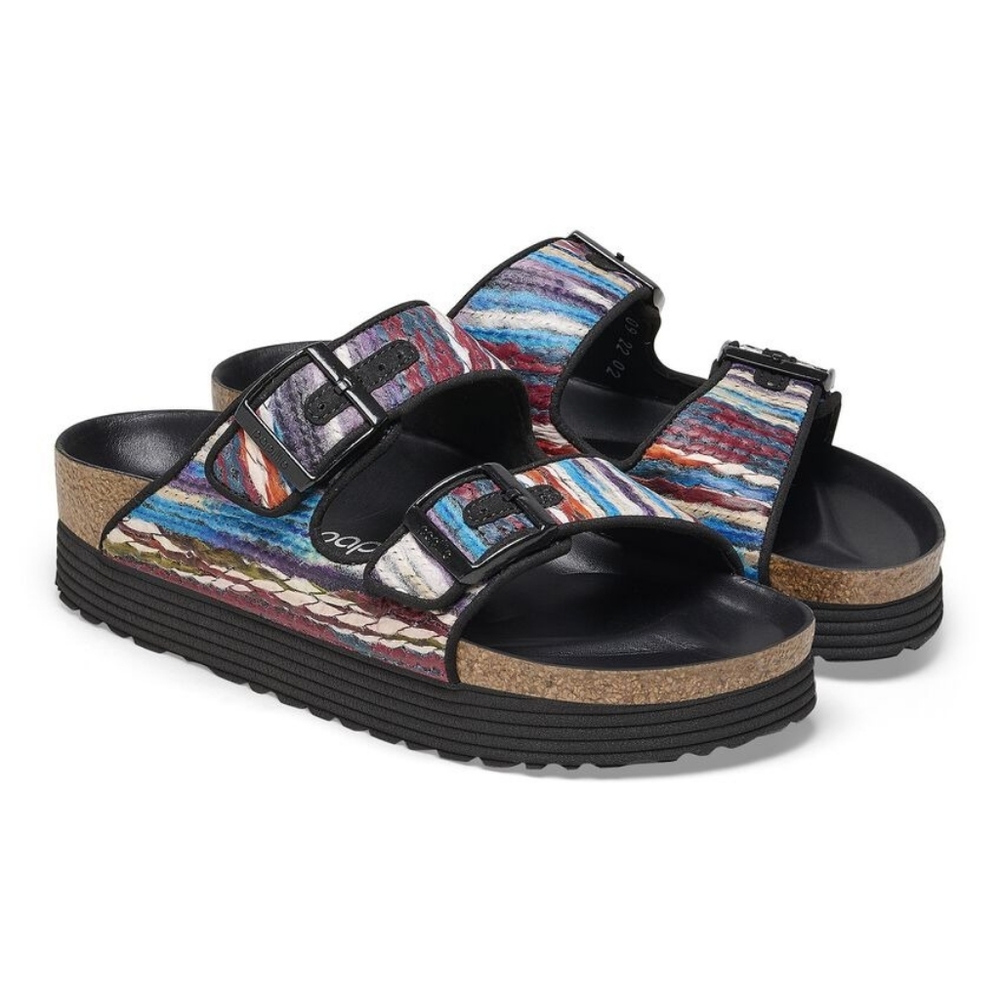 Birkenstock Arizona Flex Platform Multi-Turquoise NIB (Multiple Sizes) - Picture 4 of 8